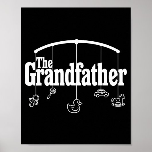 Poster Grandfather Funny Quote Design For Grandpas (Devant)