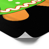 Poster Grandma Gingerbread Man Costume Matching Christmas (Coin)