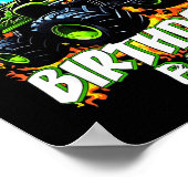 Poster Grandma Of The Birthday Boy Monster Truck Birthday (Coin)