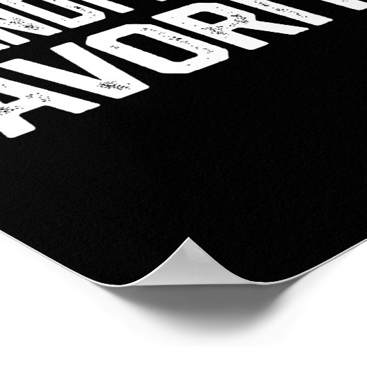 Poster Grandmom’s Favorite Funny Grandparent Granhild Vin (Coin)