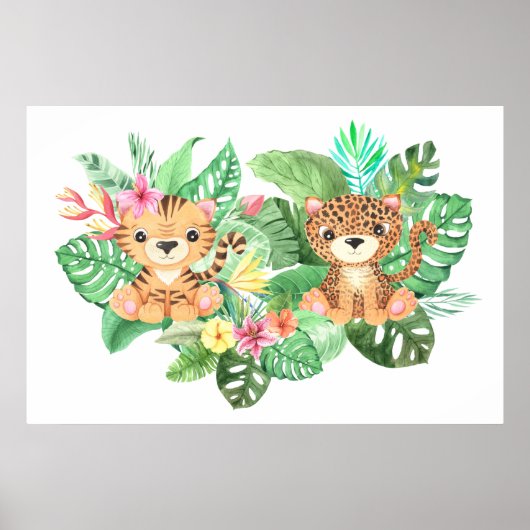 Poster Grands Bébés Chats Sauvages (Devant)