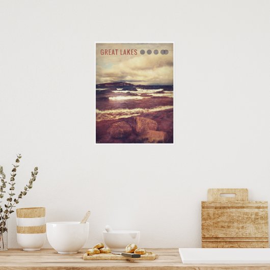 Poster Grands Lacs (Cuisine)