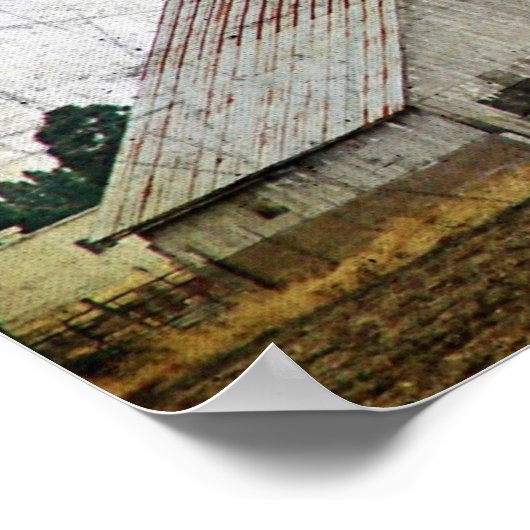 Poster Grange à courtepointe (Coin)