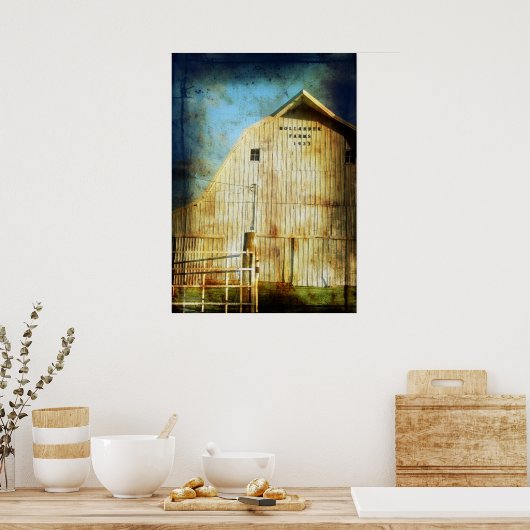 Poster Grange agricole depuis 1933 (Cuisine)