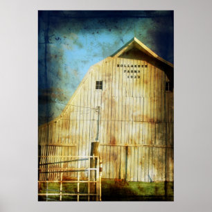 Poster Grange agricole depuis 1933
