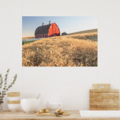Poster Grange, champs de blé d'été près de Sprague, Est 1 (Cuisine)
