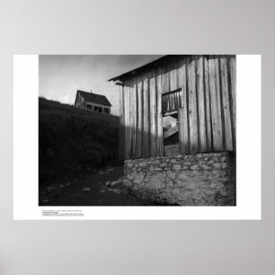 Poster Grange et pierre, mars 1962