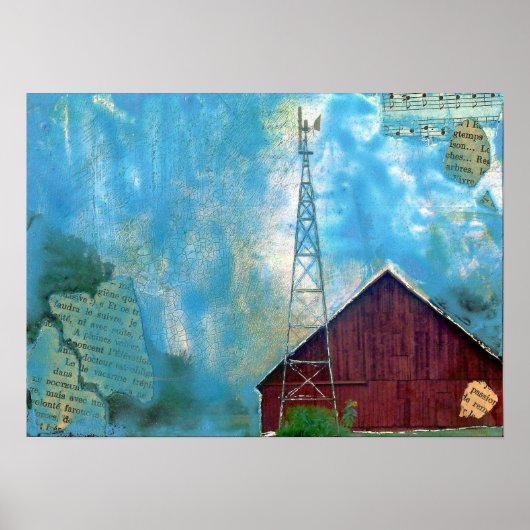 Poster Grange Média mixte 3 (Devant)