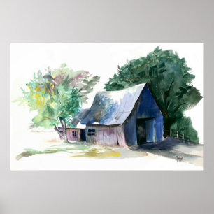 Poster - Grange rurale