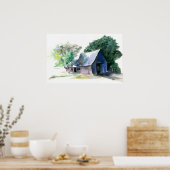 Poster - Grange rurale (Cuisine)