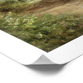 Poster Granges à Flatford (huile sur toile) (Coin)