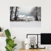 Poster Granges jumelles (Bureau à domicile)