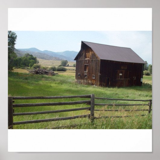 Poster Granges pittoresques (Devant)