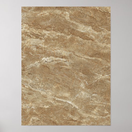 Poster Granite marron (Devant)