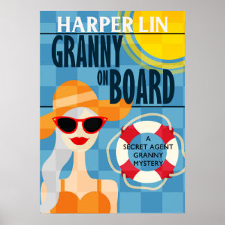 POSTER Granny aan boord door Harper Lin Book