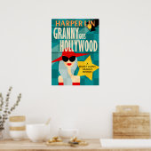 POSTER Granny devient Hollywood par Harper Lin Boo (Cuisine)