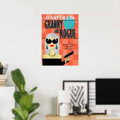 POSTER Granny devient Rogue par Harper Lin Book (Bureau à domicile)