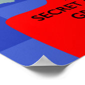 POSTER Granny frappe de nouveau par Harper Lin Boo (Coin)