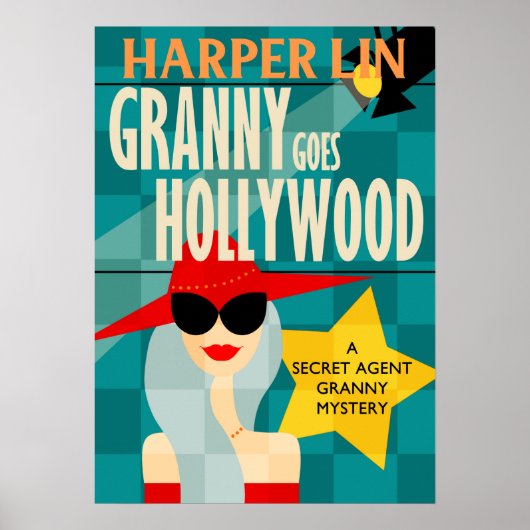 POSTER Granny Goes Hollywood van Harper Lin Book (Voorkant)