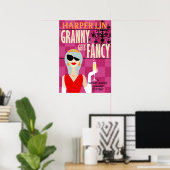 POSTER Granny obtient Fets par Harper Lin Book (Bureau à domicile)