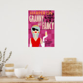 POSTER Granny obtient Fets par Harper Lin Book (Cuisine)