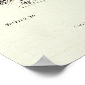 Poster Grant West side Sutter et Bush (Coin)