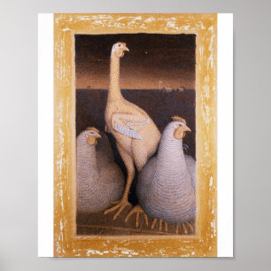 Poster Grant Wood - Adolescence