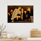 Poster Grant Wood - Ballade Sentimentale (Cuisine)