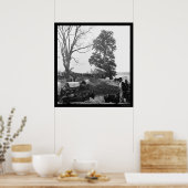 Poster Grant's Wilderness Campaign Wagon Train 1864 (Cuisine)