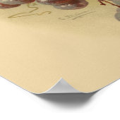 Poster Grapes de vintage (Coin)