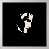 Poster Graphic Vampire illustration (Devant)