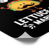 Poster Graphique 365 Wanna Taco Bout Jesus Tee Funny Taco (Coin)