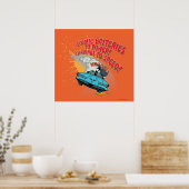 Poster Graphique Batmobile (Cuisine)