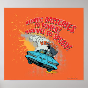 Poster Graphique Batmobile