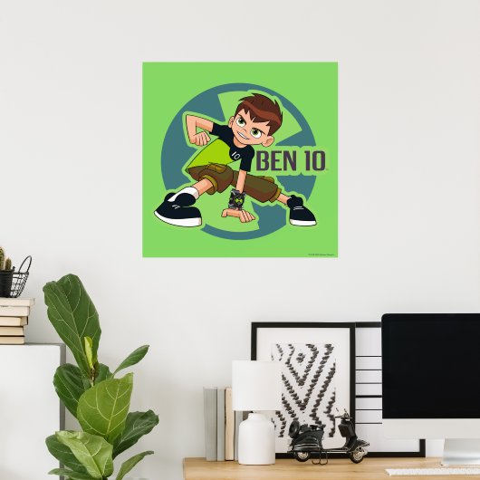 Poster Graphique de Ben Tennyson Omnitrix (Bureau à domicile)
