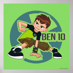 Poster Graphique de Ben Tennyson Omnitrix