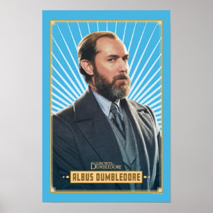 Poster Graphique de caractères Albus Dumbledore