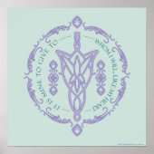 Poster Graphique de citation ARWEN™ Evenstar (Devant)