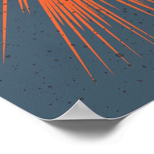 Poster Graphique de croiseur capté (Coin)