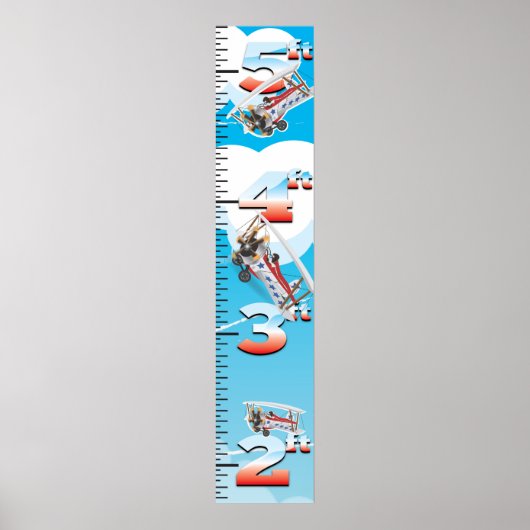 Poster Graphique de croissance à deux volets aux États-Un (Devant)