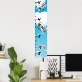 Poster Graphique de croissance bi-plan (Bureau à domicile)