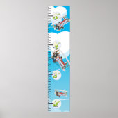 Poster Graphique de croissance bi-plan (Devant)