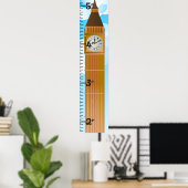 Poster Graphique de croissance de Big Ben (Bureau à domicile)