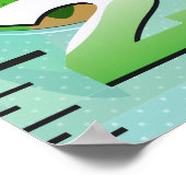 Poster Graphique de croissance de jeu rétro (Coin)