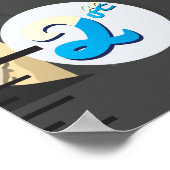 Poster Graphique de croissance de la Grande Muraille de C (Coin)