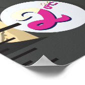 Poster Graphique de croissance de la Grande Muraille de C (Coin)