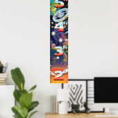 Poster Graphique de croissance de la machine à flipper Su (Bureau à domicile)