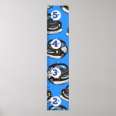 Poster Graphique de croissance de la police (Devant)