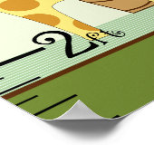 Poster Graphique de croissance des animaux de la Jungle G (Coin)