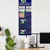 Poster Graphique de croissance des boîtes de police brita (Bureau à domicile)